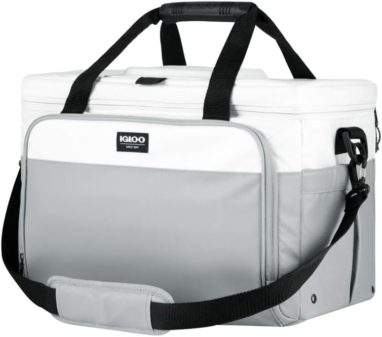 Igloo 36-Can Softsided Insulated Collapse and Cool Cooler Bags Perfect for Lunch, Beach, or Travel