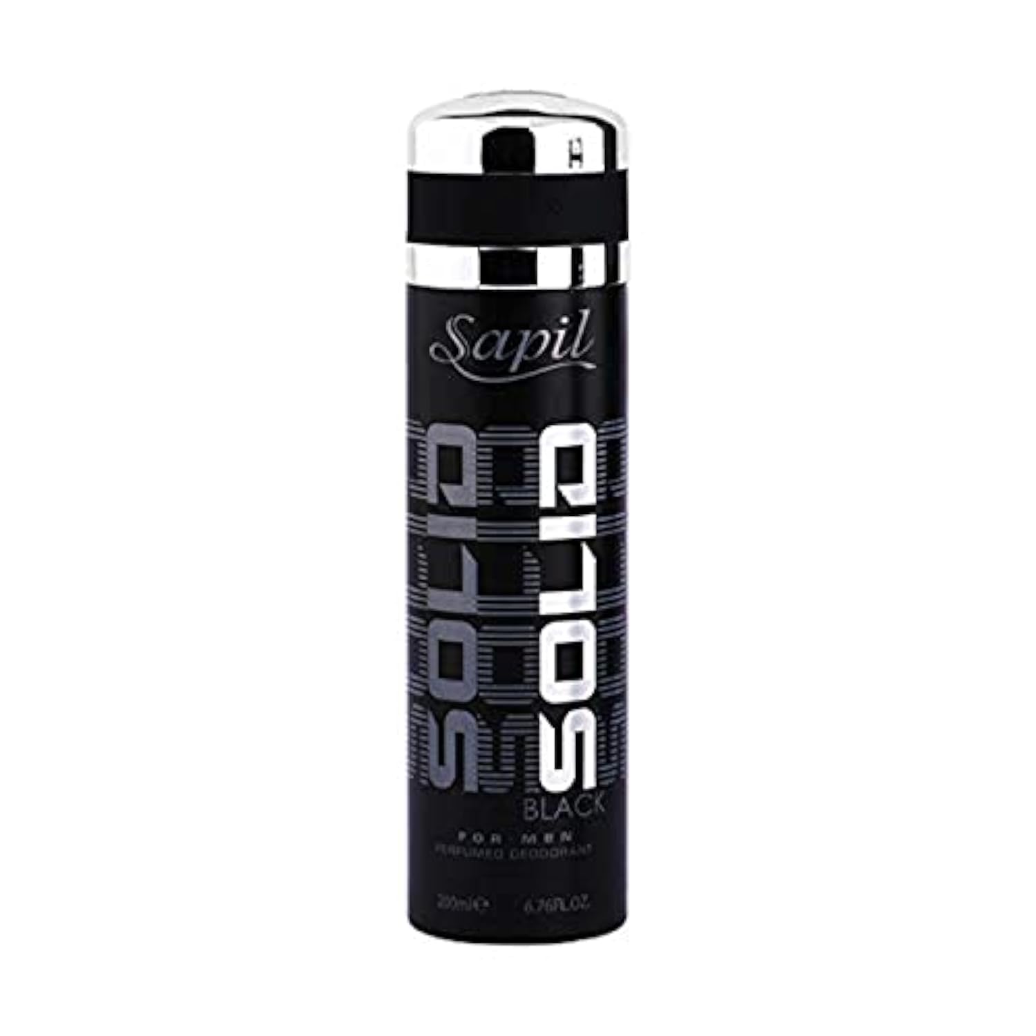 Solid Black by Sapil for Men - 6.76 oz Deodorant Spray