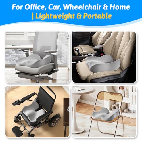 Image of Dreamer Car Seat Cushion for Tailbone & Sciatica Pain Relief