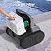 (2025 Upgrade) WYBOT Pool Vacuum for Inground Pools, 4-in-1 Cordless Robotic Pool Cleaner for Above Ground Pools, Triple-Motor up to 1,614 Sq.ft, Wall & Waterline Cleaning, WiFi & Bluetooth Connect