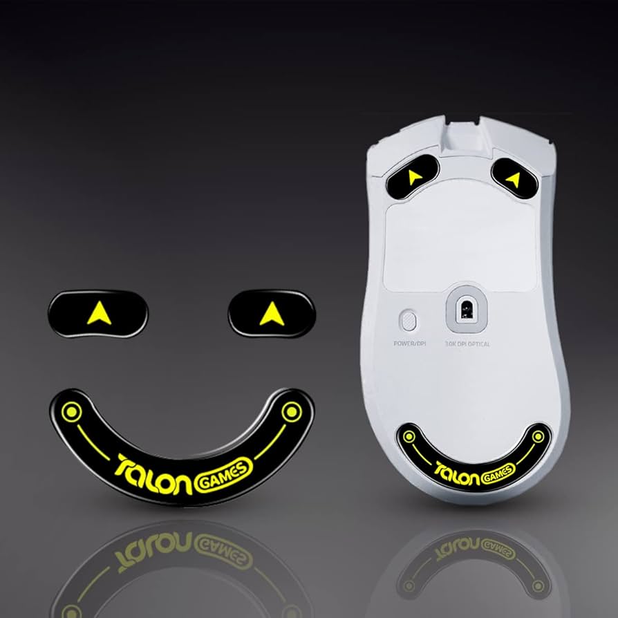 DEATHADDER v3 pro TALON GAMES マウスソール Amazon.com: 2Sets of TALONGAMES Rounded Curved Edges Mouse