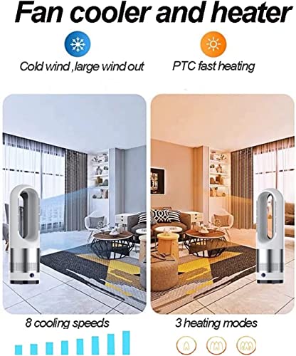 Amazon | 温冷ヒーター、ブレードレスヒーターファン、冷却ファン