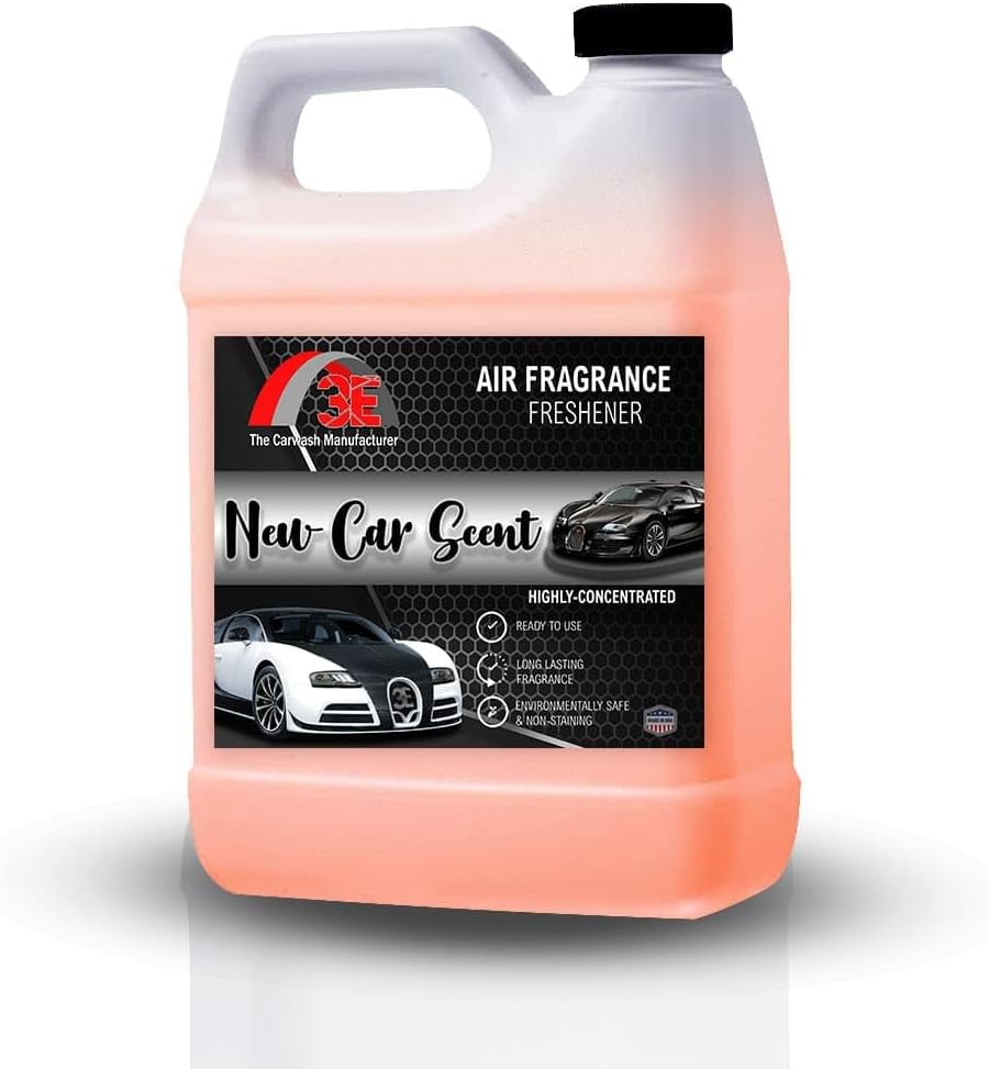 New Car Smell Premium Air Freshener and Odor Eliminator, Long-Lasting Scent, Great for Cars, Trucks, SUVs, RVs & More, 64 fl oz (Half Gallon)