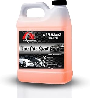 New Car Smell Premium Air Freshener and Odor Eliminator, Long-Lasting Scent, Great for Cars, Trucks, SUVs, RVs & More, 64 fl oz (Half Gallon)