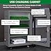 Rechargeable Phone Locker Charging Station USB for Cell Phone Cell Phones Storage Cabinet and Storage Box, for Schools Airports & Churches nizes Multiple Devices Efficiently