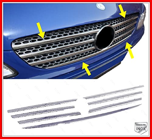 Grille avant en acier inoxydable pour Vito W639 relooker votre calandre avec élégance