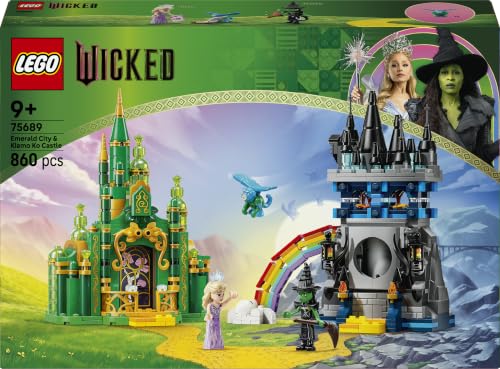 LEGO Wicked Emerald City et Le château de Kiamo KO 75689