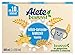 Alete bewusst Milch-Getreide-Mahlzeit Vanille, ab dem 10. Monat, trinkfertige Babynahrung mit Vanille-Aroma, praktischer Ersatz zu Babybrei, warm oder kalt trinken, 400 ml (2 x 200 ml)