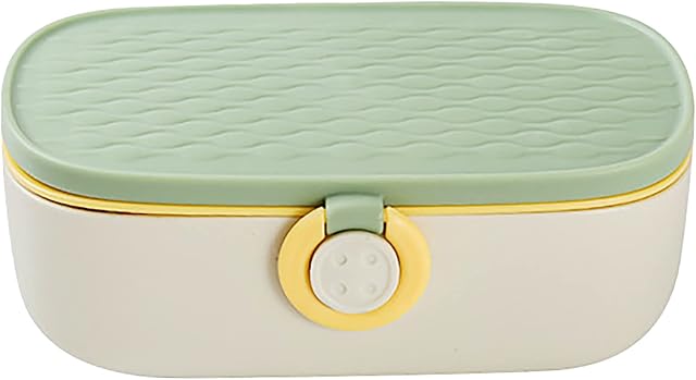 Skyzone Sewing Kit for Adults,Portable Sewing Box with Sewing Accessories Needle and Thread Set for Home Travel Sewing Tool Set(Green)