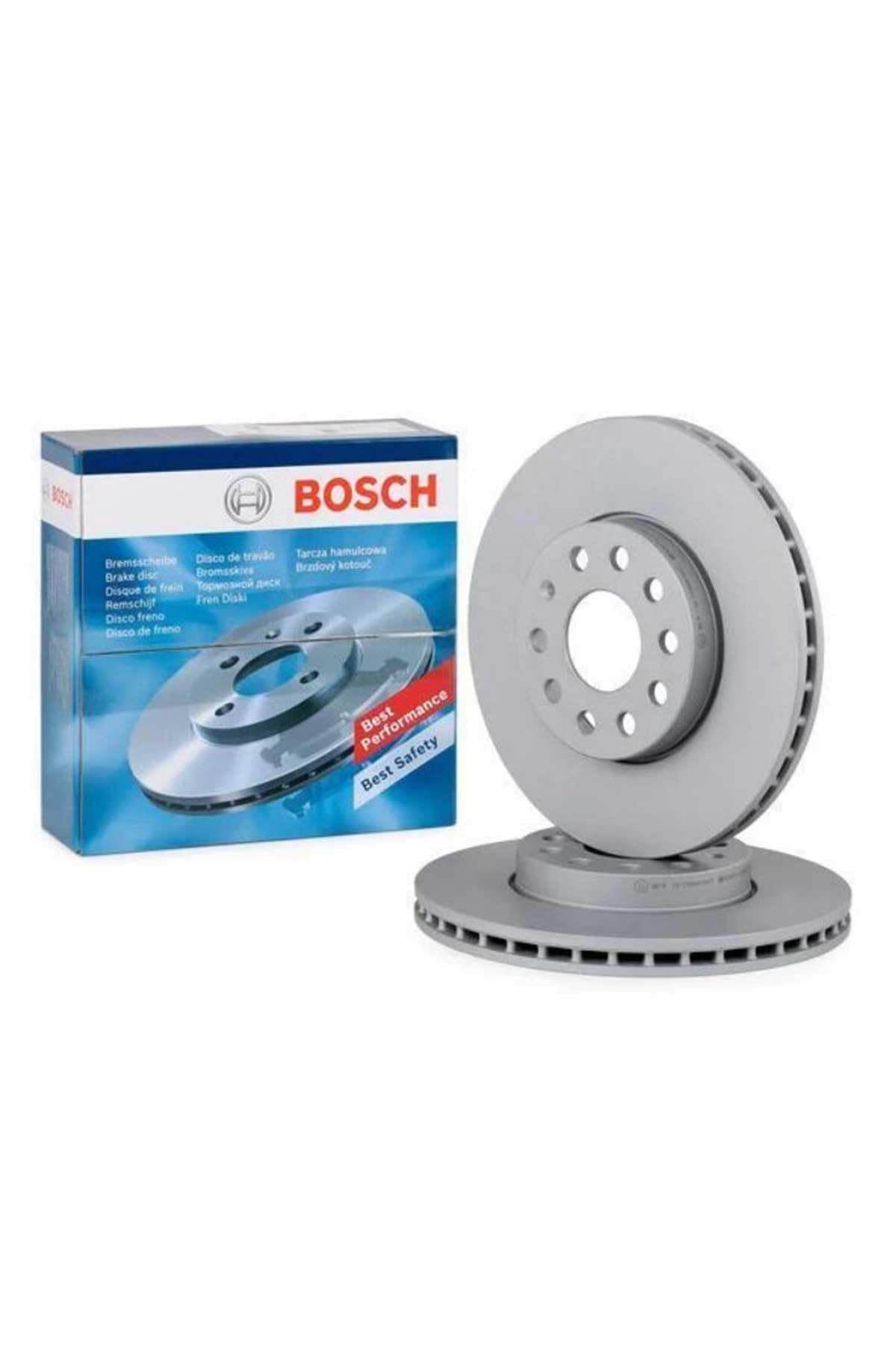 Citroen C3 ile uyumlu Ön Fren Diski 2010-2015 Bosch Takım 2 Adet 266mm