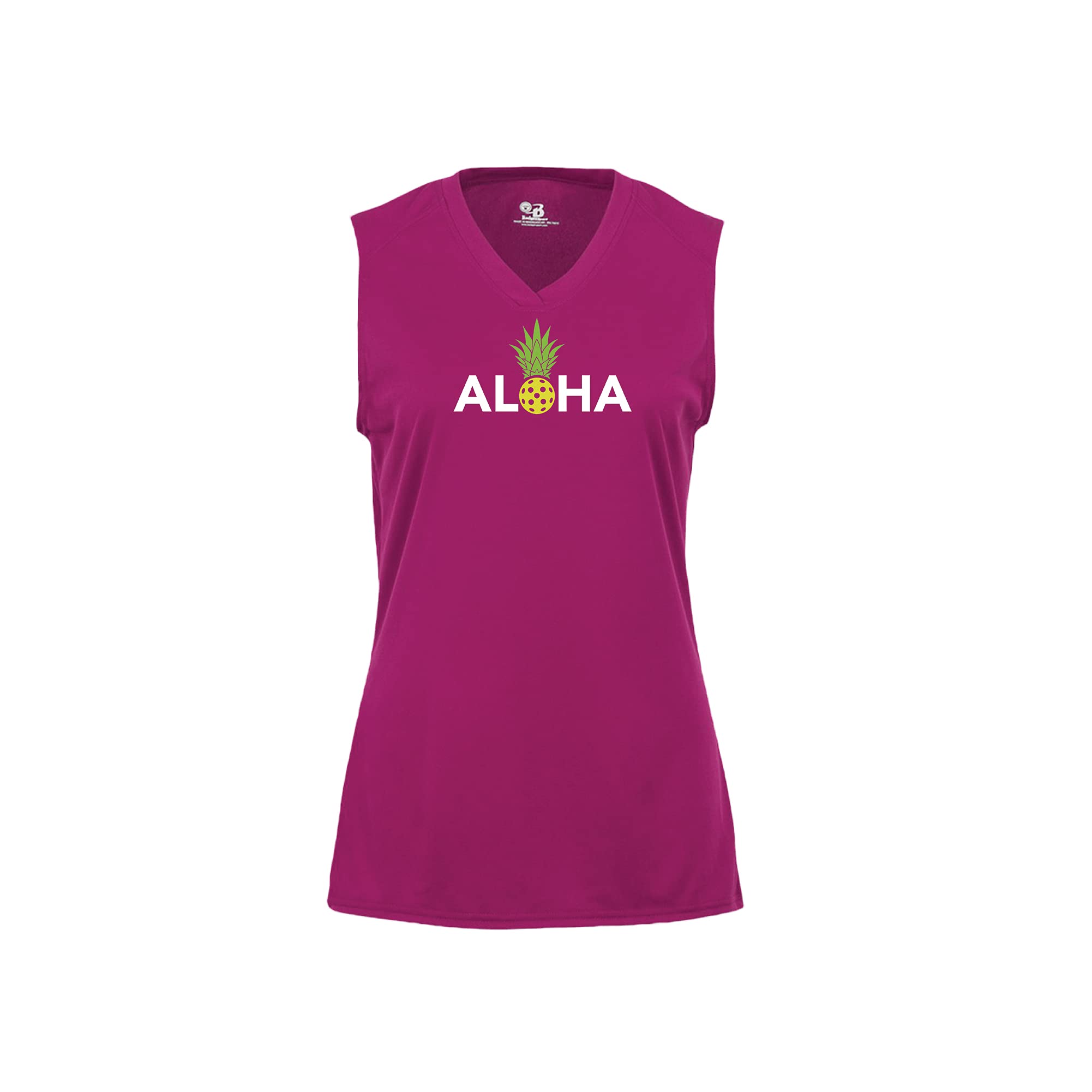 Aloha Pickleball Ladies Sleeveless T-Shirt
