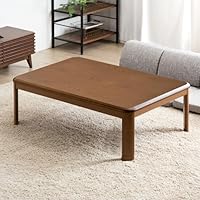 Amazon.co.jp: タンスのゲン こたつテーブル 長方形 120 こたつ本体