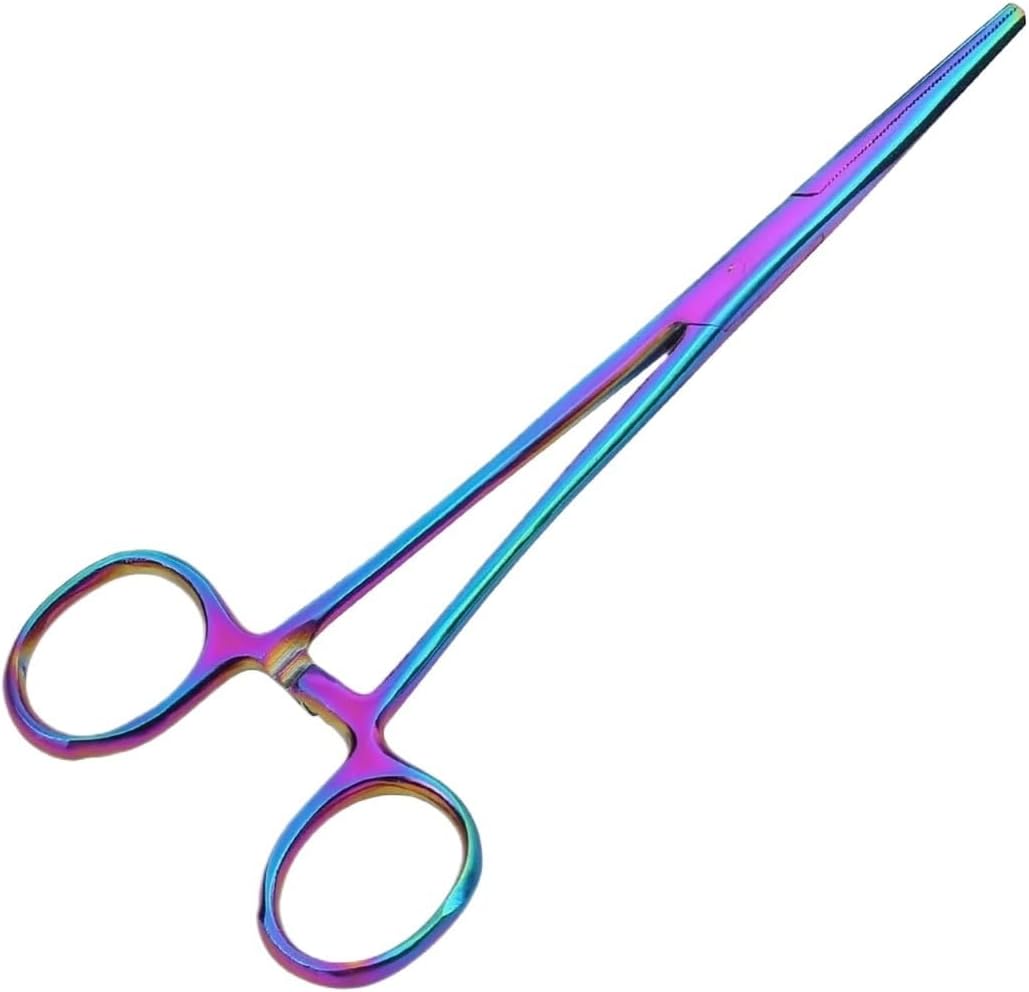 Premium Serrated Fishing Pliers Stainless Steel Hook Remover Multi-Purpose Pet Ear Hair Grooming Tool