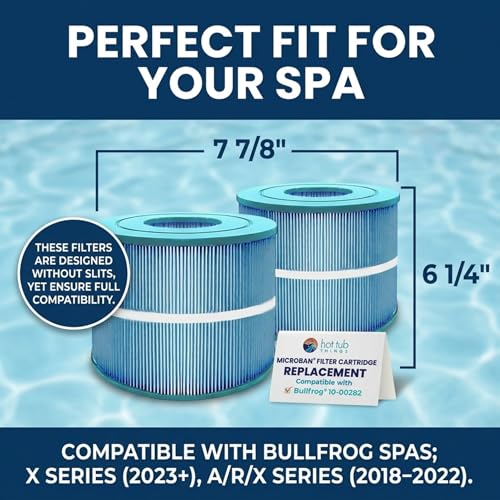 10-00282 Hot Tub Things Spa Filter Cartridges – Compatible with Bullfrog®, Pleatco PBF40, Filbur FC-9900, PVT50W – Hot Tub Filters for Swim and Inflatable Spas, Jacuzzi, SaluSpa, 30 Coreless - 2-Pack by Hot Tub Things - Used condition - Image 2