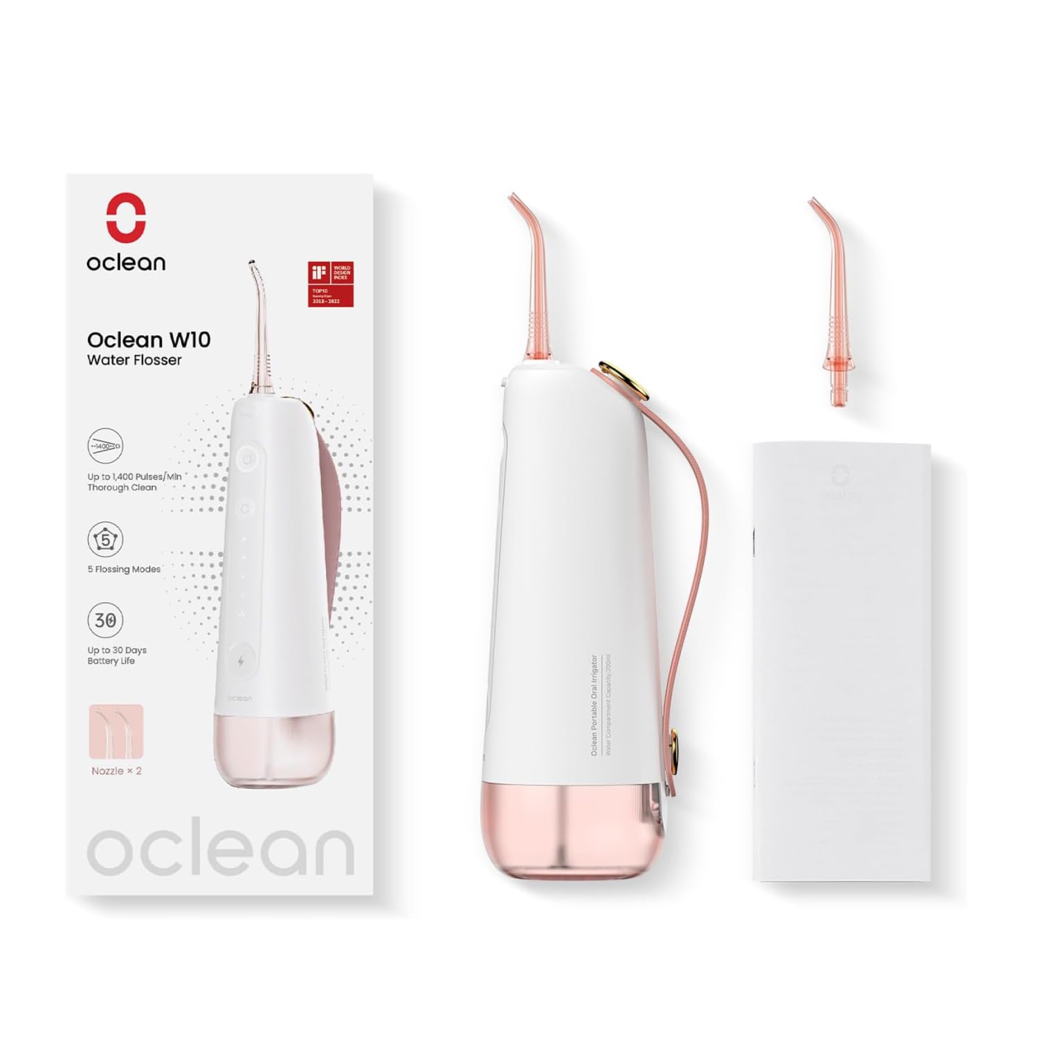 Oclean Munddusche W10 – Rosa