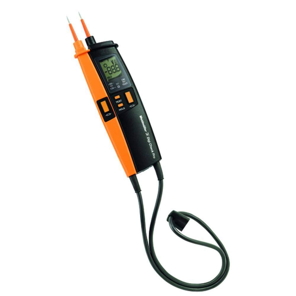 Weidmüller Spannungsprüfer Digi Check Pro 480073 (Durchgangsprüfer Check und Pro Spannungs- Digi FI-Prüfgerät) Modell: VT Digi Pro/Arbeitstemperatur: -15 ºC bis +45 ºC/Spannung: 0,3-690 V