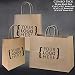 8"x4.75"x10"-10"x5"x13"-16"x6"x12" - 50 Pcs Each - Custom Printed Bagsource Brown Kraft Paper Bags 95% Post Consumer Materials & FSC Certified ... (Custom Printed)