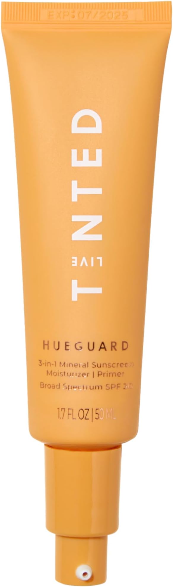 Live Tinted Hueguard® 3-in-1 Mineral Sunscreen, Moisturizer, & Primer for Face and Body - Hydrate and Protect the Skin Year Round - SPF 30 to Protect Against UVA/UVB Rays, 1.7 Fl Oz