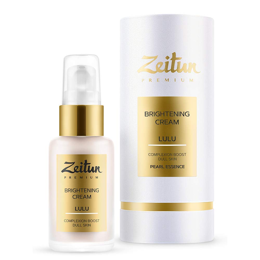 Zeitun Brightening Face Cream Moisturizer | Lulu | Pearl Essence | Complexion Boost For Dull Skin 50 ml