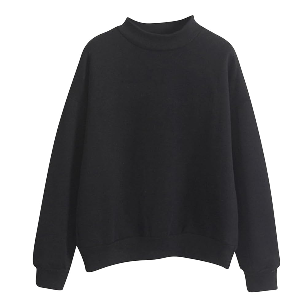 RUFFLOG ラフロッグ MOCK NECK SWEAT BLACK RUFFLOG MOCK NECK BLACK