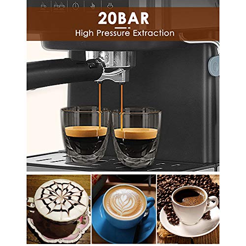 Cafetera Espresso Tradicional con Bomba 20 Bar 1.5 L miniatura 5