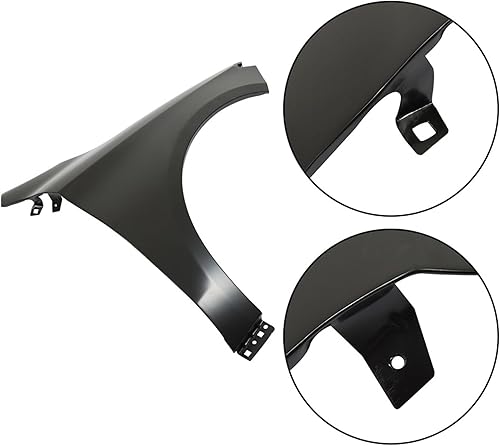 Vista 6 de Guardabarros delantero derecho acero imprimado negro reemplazo para 2014-2019 CLA250 CLA45 AMG 1178810201 MB1241148