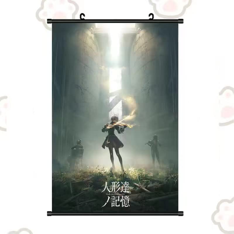 ニーア\u0026エミールフィギュア コンサートポスター付き | www