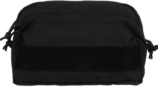 CCS Pouch SS Style MKV Vest Front MOLLE Attachment Bag General-Purpose Pouch Lined with Loop Admin Pouch for Tactical Belt Cummerbund Expanded Storage Bag