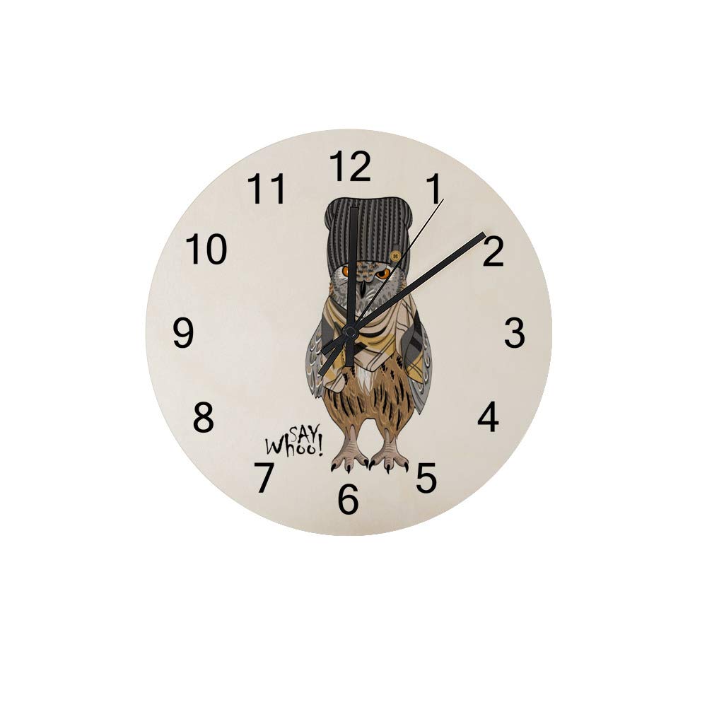 Horloge murale sans tic-tac CHEHONG en bois pour resoudre les problemes d\'insomnie en chambre