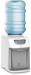 Bebedouro de Água Gelada Fria e Natural Elétrico Eletronico placa Electrolux para galao Bivolt Branco BE11B