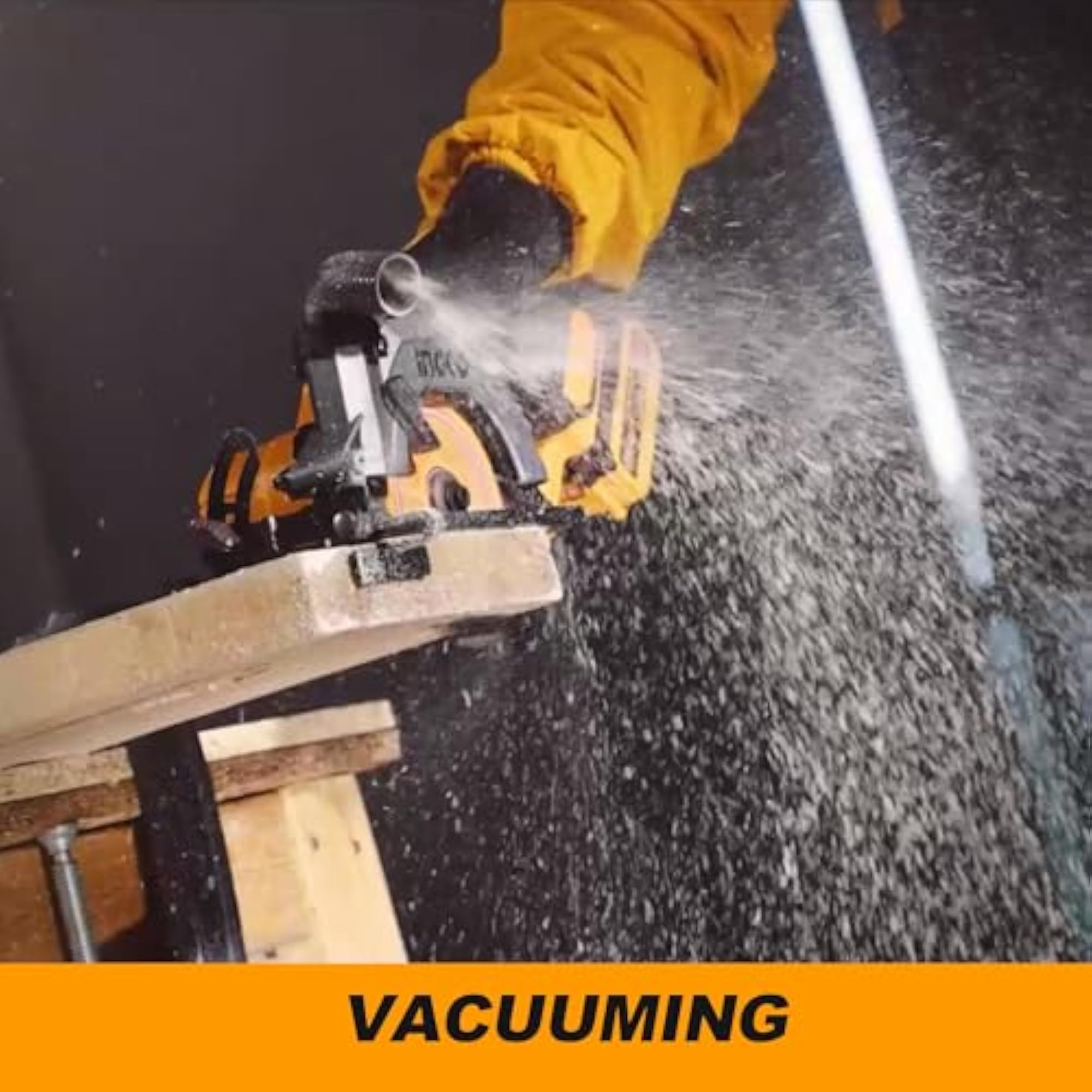 20V Cordless Brushless Circular Saw 140mm with Adjustable Bevel