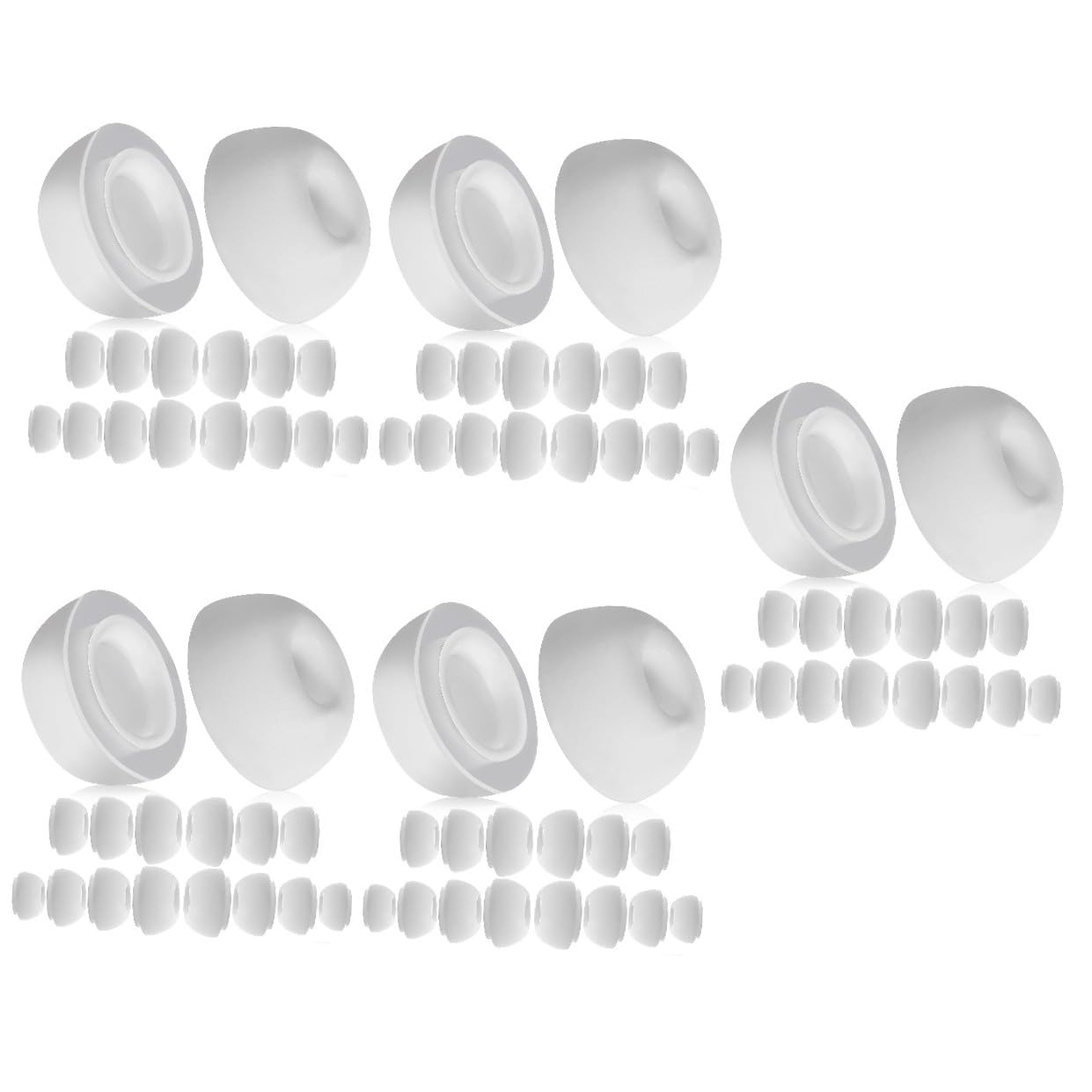 minkissy 40 Pares De para Los con Cable Auriculares con Cable para Los con Cable con Cable + Auriculares Auriculares con Cable Almohadillas para Auriculares