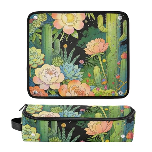 Bolsa de viaje para herramientas de cabello para mujer con tapete resistente al calor y diseño de doble capa para planchas, rizadores y estilizadores miniatura 3