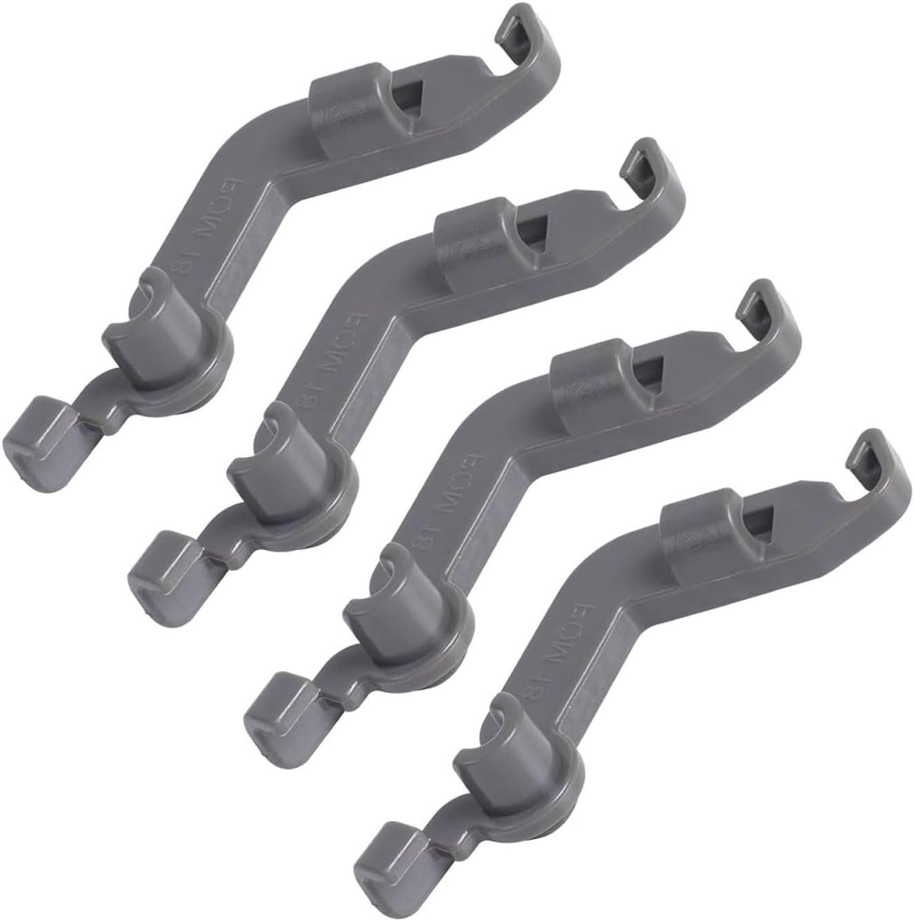Replacement Part for W10082853 WPW10082853 Dishwasher Tine Pivot Clip, AP6014920, PS11748190-4 pack Universal Appliance Replacement Part Versatile Repair Durable Working