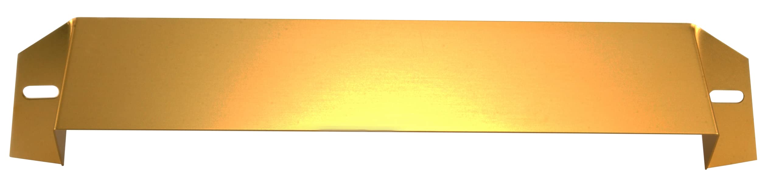 Uap Gold Anodised Screw Fix Letterplate Restrictor Shrouds - Letterbox Cowl Visor Guard For Extra Security (Gold Anodised)