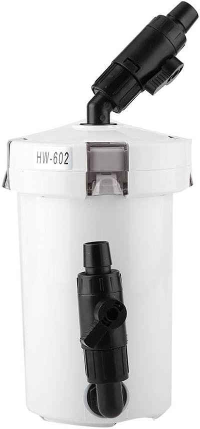 Fdit Aquarium Fish External Canister Filter with Pump Table Mute Filters Bucket HW-602 HW-603 HW-602B HW-603B(602)