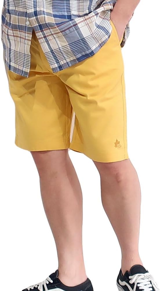 Amazon | [LOGOS park] メンズ パンツ ブランド 短パン ショートパンツ