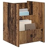 【Aggiunta stilosa】 Questo porta riviste in legno è una bella combinazione di eleganza e praticità, perfetta per tenere tidy riviste, libri e documenti. Con la sua forma rettangolare e le linee eleganti, si integra bene in casa o in ufficio, aggiungendo un tocco di stile e funzionalità.