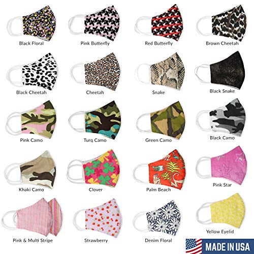 Bling Jewelry Multi Colore Stampa Tessuto Palm