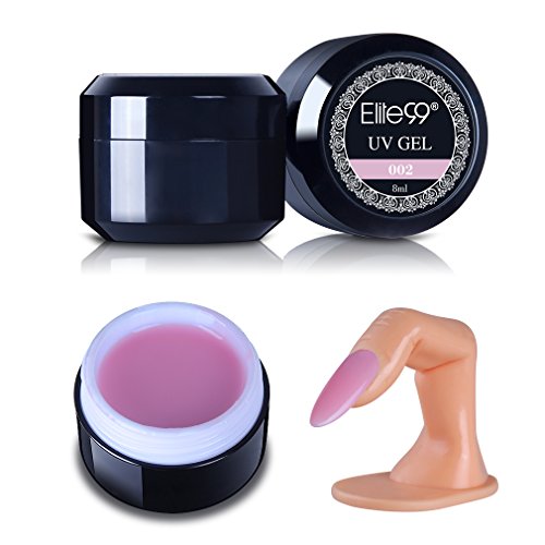 Elite99 Nail Art UV Builder Gel Soak-off French Acrylic Nail Art Tips Extension Maniucre Salon DIY Decoration 8ml 002