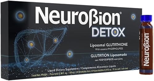 Miniatura 4 de Neurobion Detox Glutatión liposomal Líquido Fosfolípidos esenciales Glutación Liposomado Líquido Inyección de glutatión Glutatión liposomal