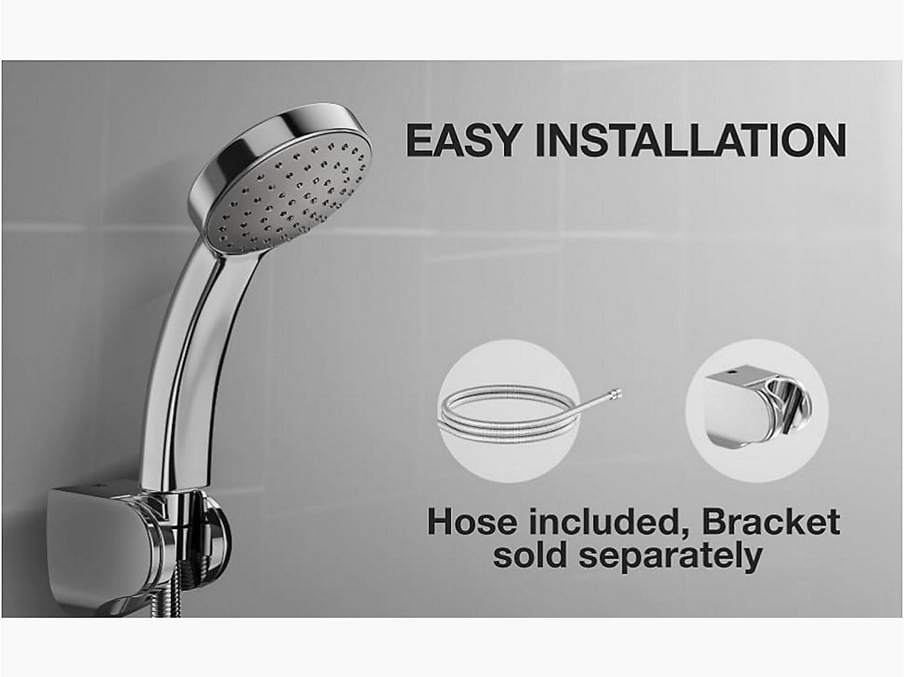 Kohler 16359IN-A-CP Hand Shower with Hose, Silver, Chrome Finish 2