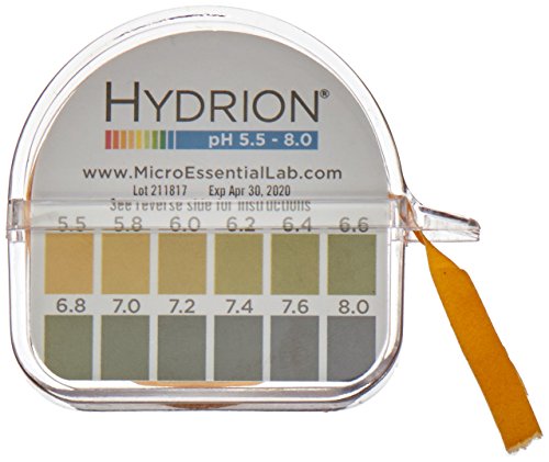 Micro Essential Hydrion 067 Vivid Short Range Single Roll pH Pape...