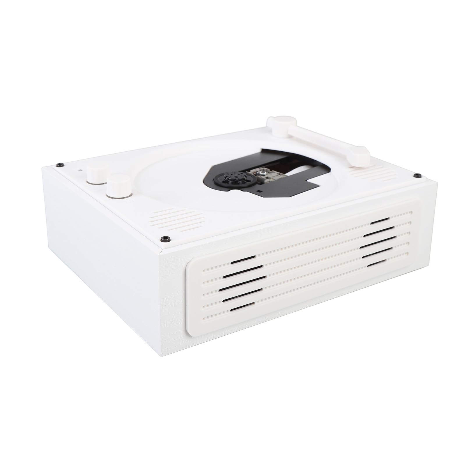 Zunate BT CD Odtwarzacz Boombox z Głośnikiem, Mp3 Stereo Komputerowy Muzyki CD 2000MAH Odtwarzacz z Podwójnym Głośnikiem Stereo do Obsługi Cdr Wcd Mp3 WAV WMA