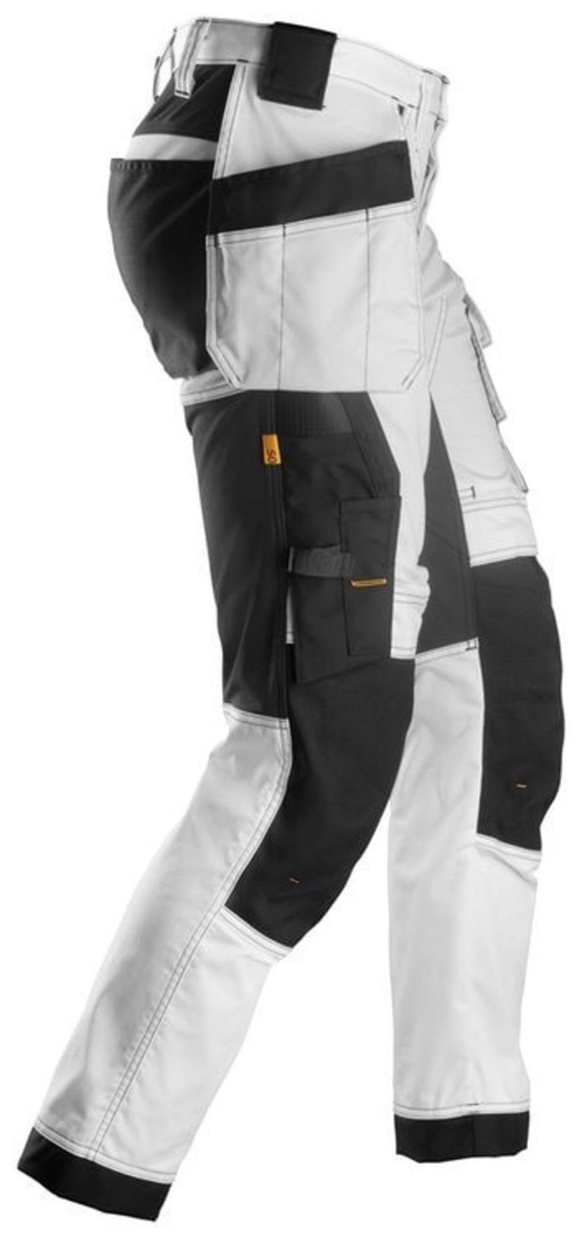 Snickers Workwear Unisex Pants, White, 48