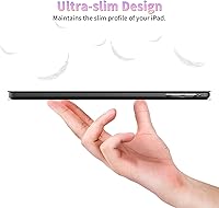 Vista 7 de Funda para iPad Mini, funda para iPad Mini 1, 2, 3, 4, 5, funda de piel sintética, funda inteligente con soporte y encendido automático para iPad