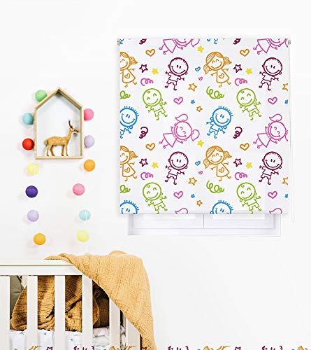 HappyStor HSCIExc028007 Estor Enrollable Estampado Digital Infantil Te