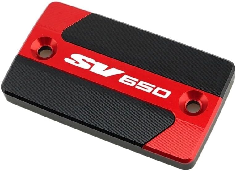 For SV650/S SV650S 1999-2018 SV 650 Aluminum Motorcycle Brake Fluid Reservoir Oil Tank Cap Fuel Decoration Pump Cover