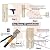 Deck Man 1/8 inch T316 Stainless Steel Adjustable Angle Single-Screw Cable Railing Kit/Hardware for Wood Posts?Marine Grade (30 Pairs)