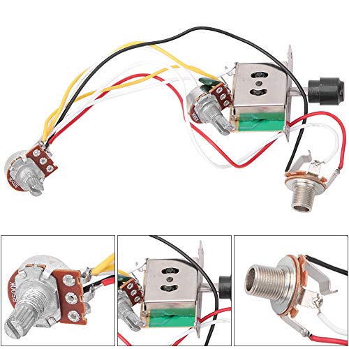Bnineteenteam Harnais de câblage pour Guitare électrique, Ensemble de Prise de commutateur à 3 Positions - Les Beatles, Paul McCartney, John Lennon, RIngo Starr, George Harrison Bnineteenteam Harnais de câblage pour Guitare électrique, Ensemble de Prise de commutateur à 3 Positions – Image 5